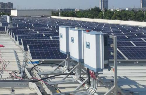 工廠屋頂太陽能光伏發(fā)電系統(tǒng)